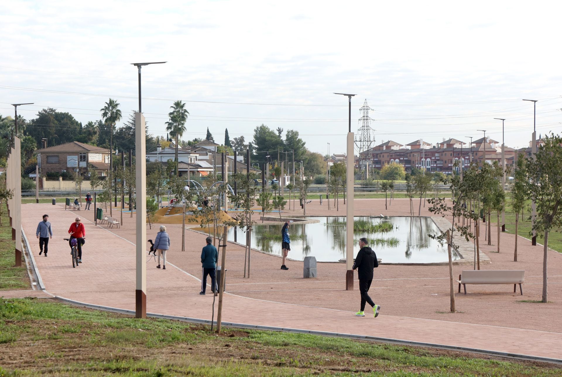 El final de las obras del parque Princesa de Asturias en Córdoba, en imágenes