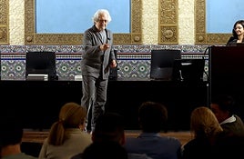 La charla de Alejandro Rojas Marcos sobre el 'Poder andaluz' en Córdoba, en imágenes