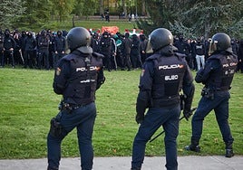 Cuatro detenidos por los disturbios en Pamplona relacionados con el acto de Vito Quiles