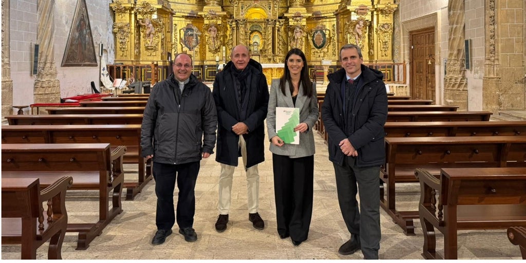 Iberdrola iluminará el exterior de la basílica Nuestra Señora de la Asunción de Villanueva de la Jara