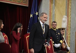 Rey Felipe VI en el Congreso, en directo: sigue su discurso y encuentro por los 50 años de la Monarquía en España y últimas noticias hoy