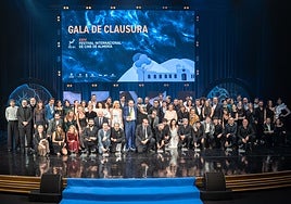 John Rhys-Davies, el inolvidable Sallah de 'Indiana Jones', premiado en la gala de clausura el Festival de Cine de Almería