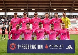 Once inicial del CD Talavera en Zamora