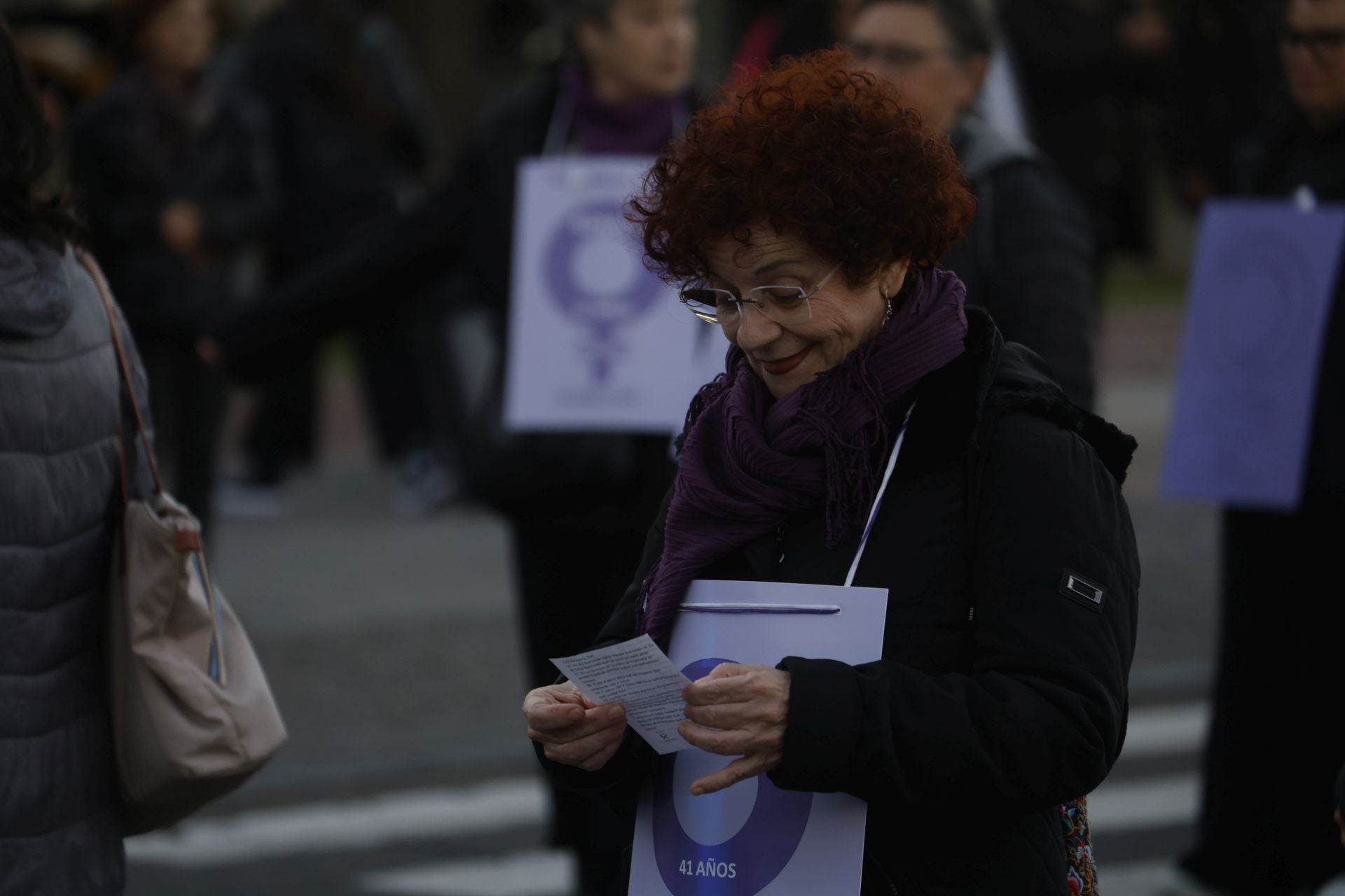 La concurrida protesta del 25-N en Córdoba, en imágenes