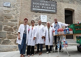 Socorro de los Pobres hace un llamamiento urgente en Toledo para que se done leche y otros alimentos no perecederos
