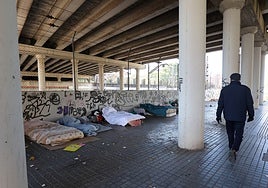 El 'sinhogarismo' se agudiza en Córdoba: un 20% más que en 2024 y récord de la década