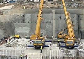 Así se hará la gigantesca cubierta del tanque de tormentas de Córdoba: 80 pilares y 4.680 metros cuadrados de losas