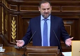 El discurso de Ábalos en la moción de censura que hizo a Sánchez presidente: «Los españoles no podemos tolerar la corrupción»