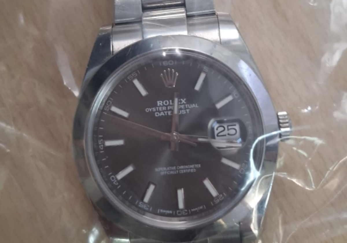 Rolex sustraído
