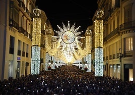 Málaga ya ilumina su Navidad