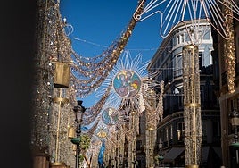 Luces de Navidad en Málaga: a qué hora es el encendido, calles iluminadas y pases del espectáculo de la calle Larios