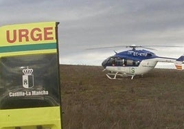 Dos heridos al chocar una moto contra un turismo en la TO-1151, en Malpica de Tajo (Toledo)