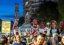 Manifestación contra Mazón hoy en Valencia: las compras navideñas obligan a cambiar el recorrido