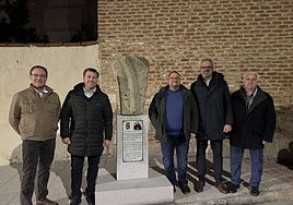 Santa Olalla en Toledo rescata una dovela del Palacio de los Condes de Orgaz