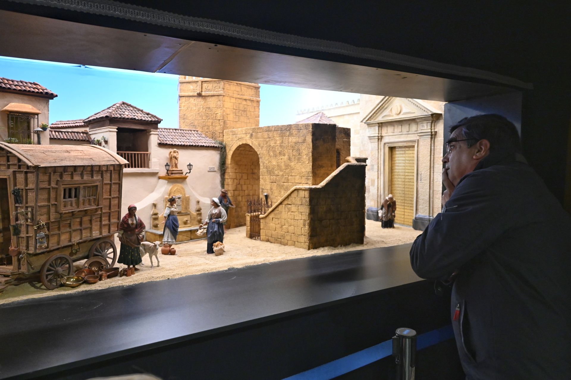 El belén de la Fundación Cajasol en Córdoba, en imágenes