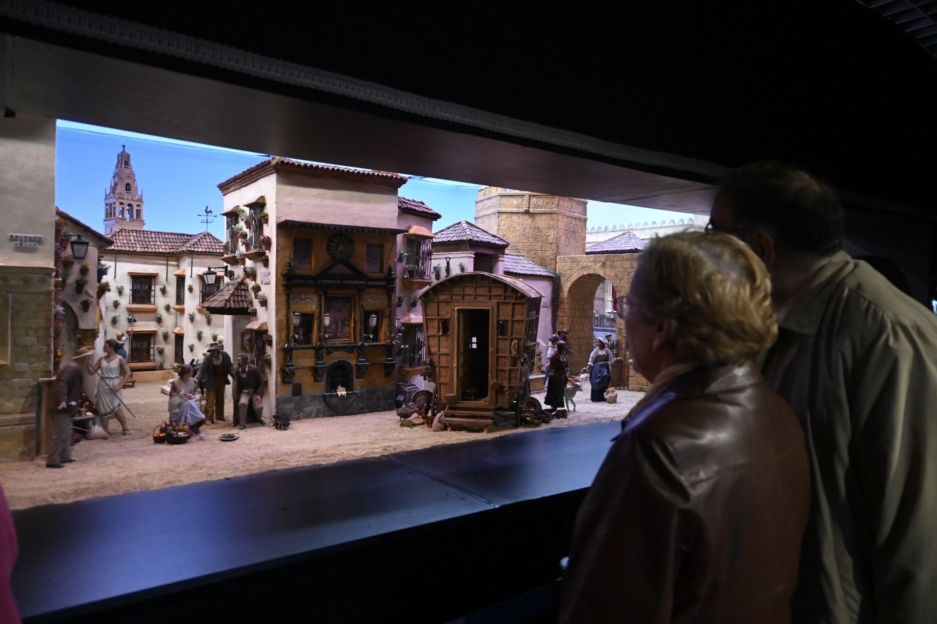 El belén de la Fundación Cajasol en Córdoba, en imágenes