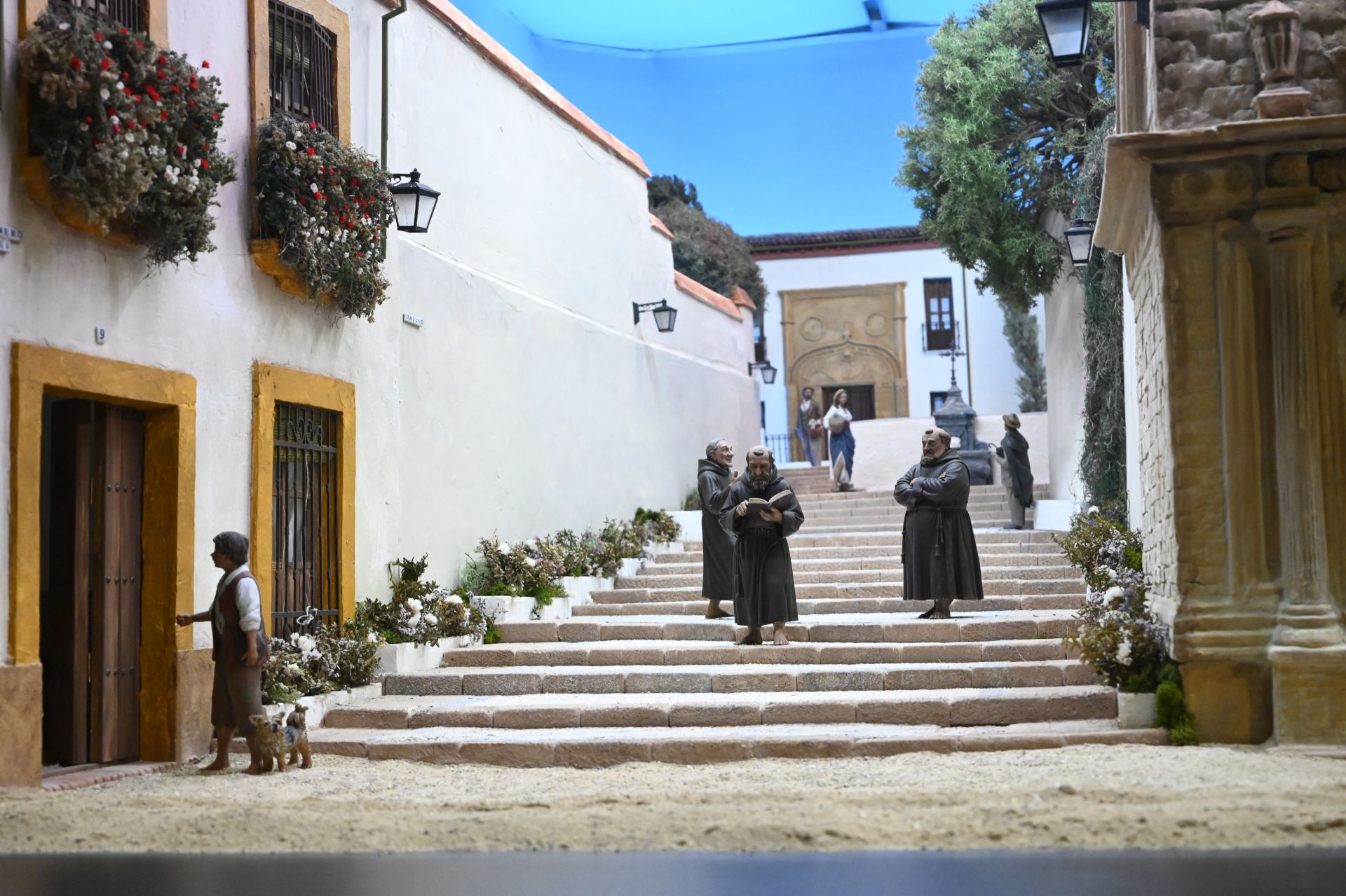 El belén de la Fundación Cajasol en Córdoba, en imágenes