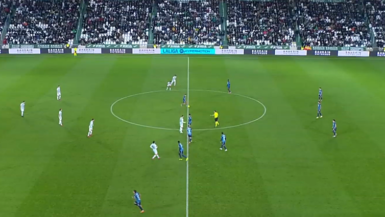 El error arbitral que derivó en el primer gol del Cádiz ante el Córdoba CF