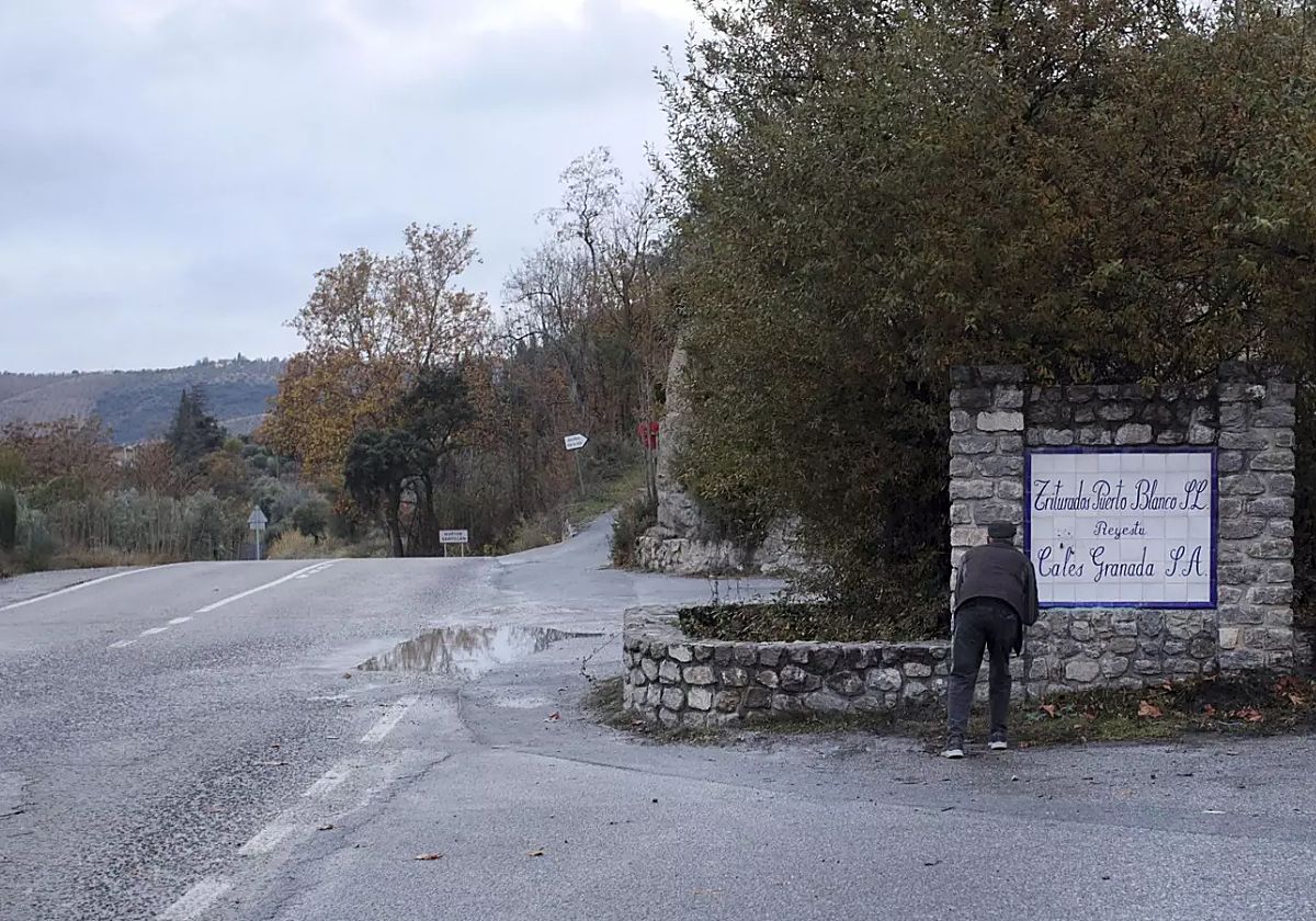 Lugar donde se produjo el mortal accidente de este 30 de noviembre y también el del 3 de julio de 2008