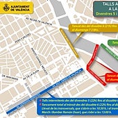 Cortes de tráfico por el Maratón Valencia 2025: calles afectadas y cuándo empiezan