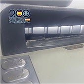 Imagen de un cajero automático manipulado con la técnica del 'lazo libanés'