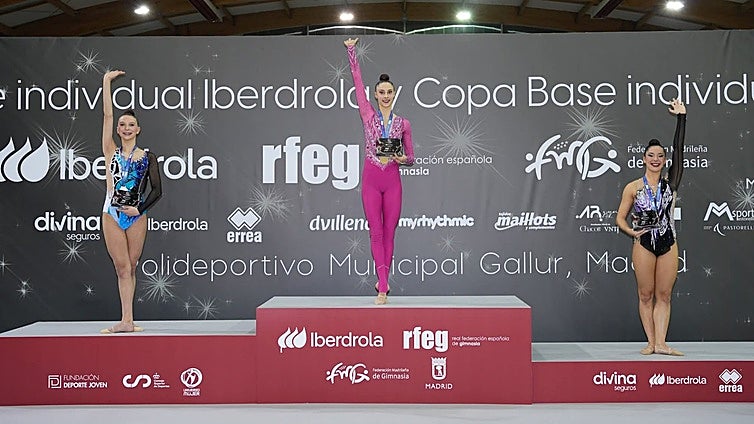La toledana Aitana Ezquerra, campeona de España juvenil de gimnasia rítmica