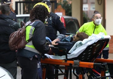 Trágico amanecer en Toledo: las llamas se ceban con un edificio residencial