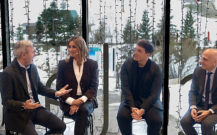 Imagen principal - Las campanadas de Mediaset eligen Formigal y el Pirineo aragonés como escenario de lujo: «Venid al mejor après ski de España»