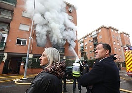 Carlos Velázquez, alcalde de Toledo sobre el incendio:  «Lo más importante es que en principio no hay que lamentar víctimas»