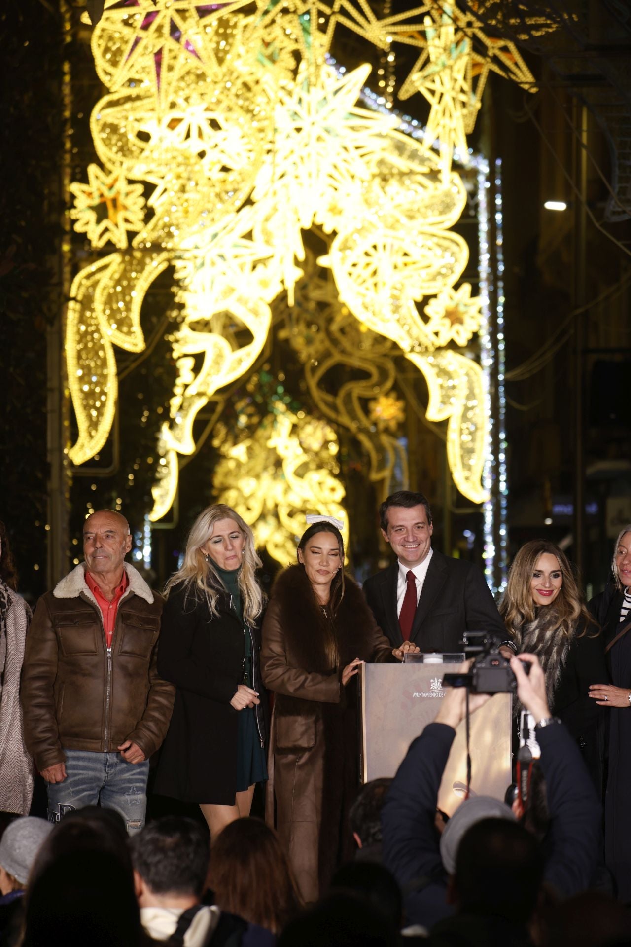 El encendido del espectáculo de luz y música de Córdoba, en imágenes