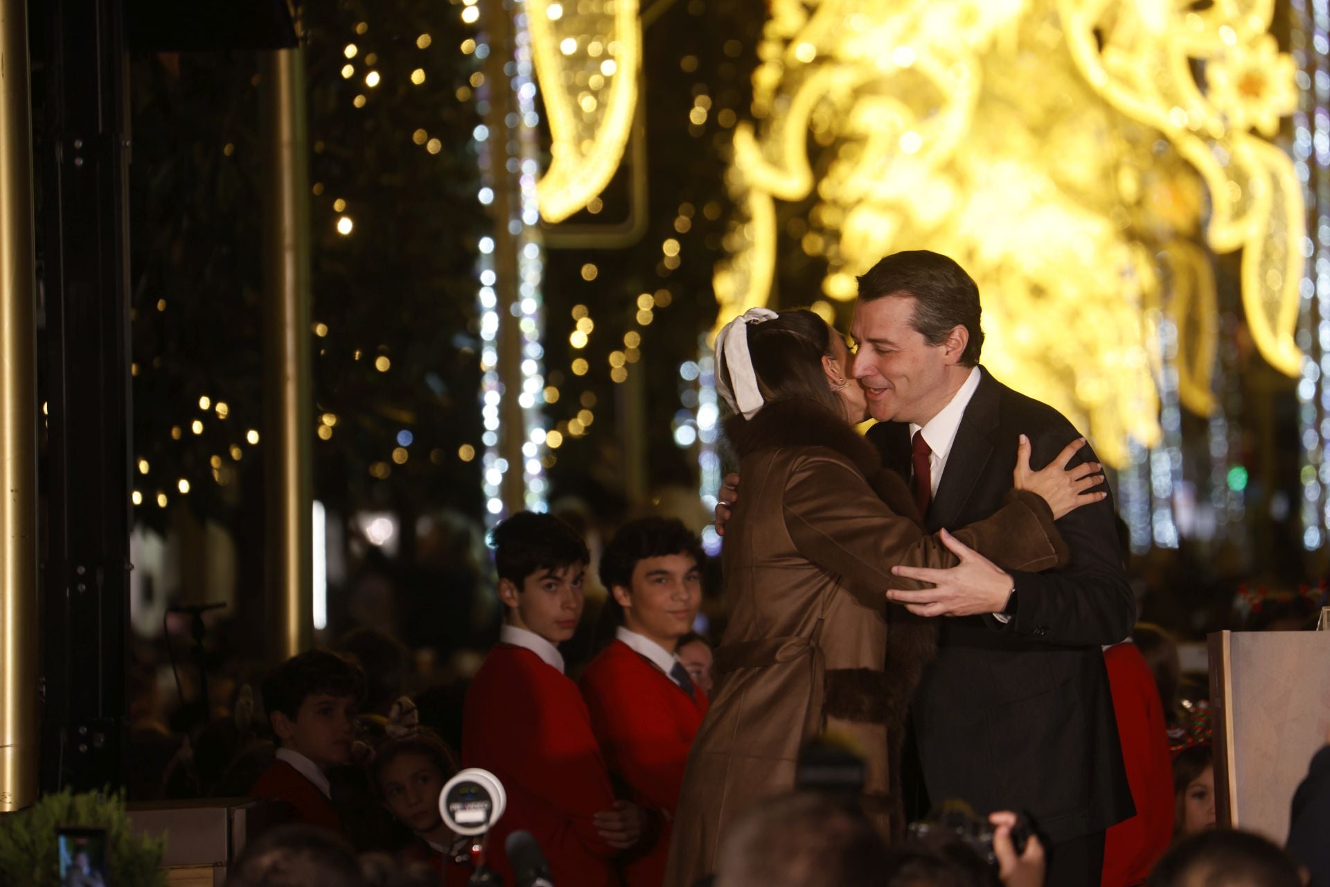 El encendido del espectáculo de luz y música de Córdoba, en imágenes