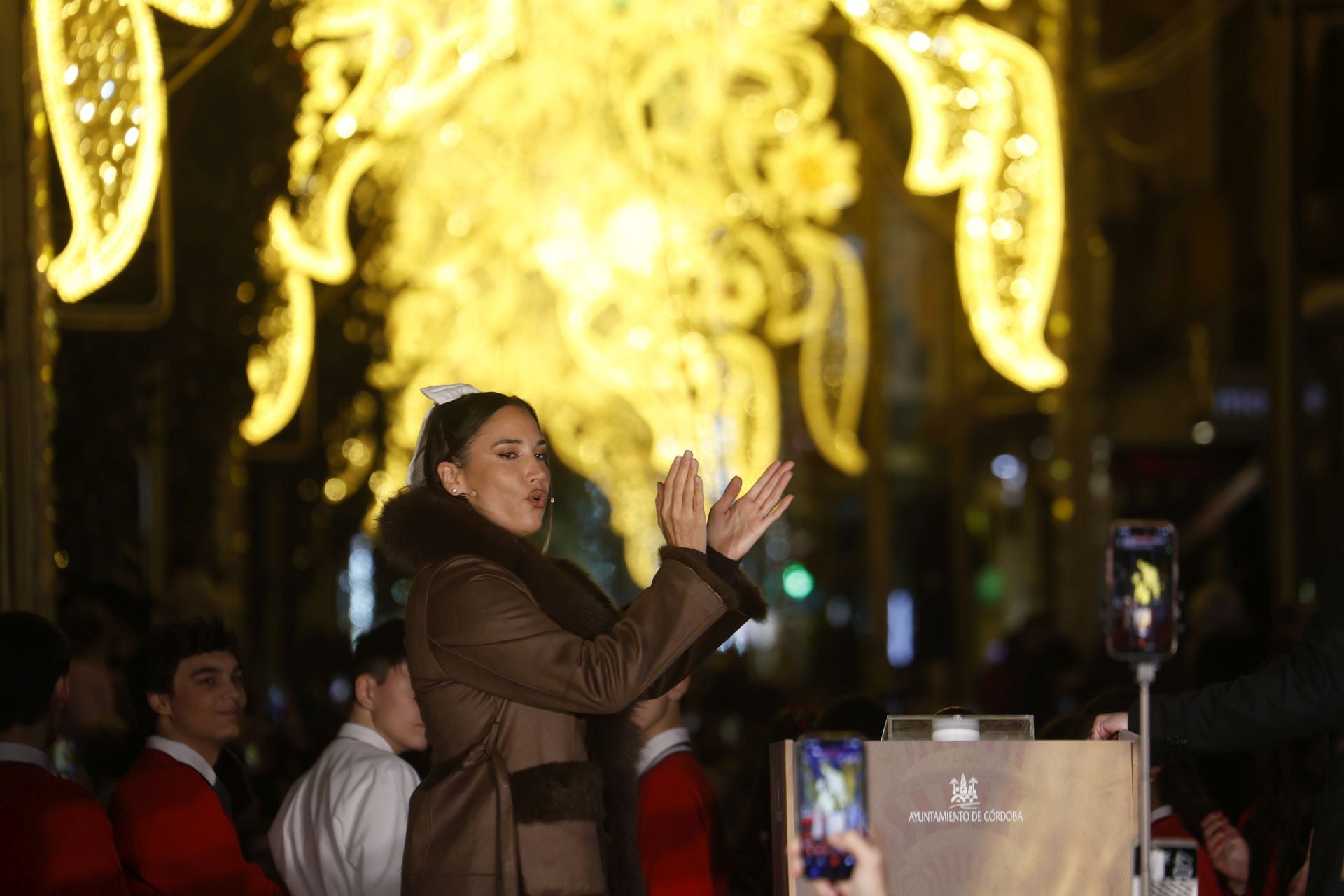 El encendido del espectáculo de luz y música de Córdoba, en imágenes