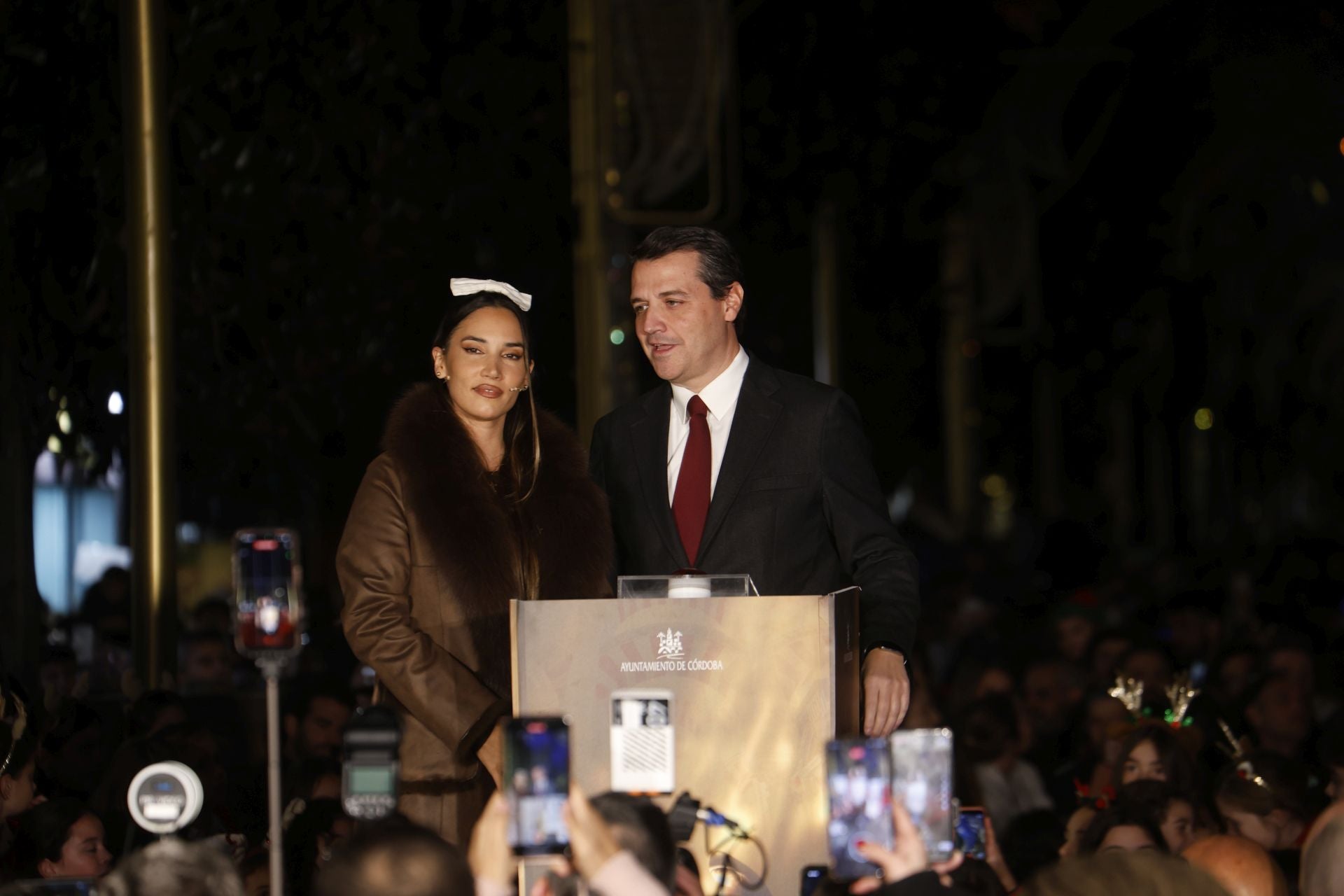 El encendido del espectáculo de luz y música de Córdoba, en imágenes