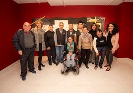 Discapacitados hacen versiones de obras de arte contemporáneo de la Fundación Bancaja en una exposición