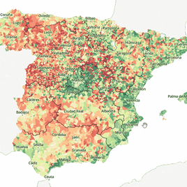 Mapa | España se acerca a los 50 millones de habitantes: municipios ganadores y perdedores