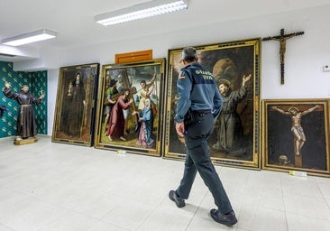 El 'botín' que las exmonjas de Belorado trataron de vender: tallas, cuadros y un testamento del siglo XVI