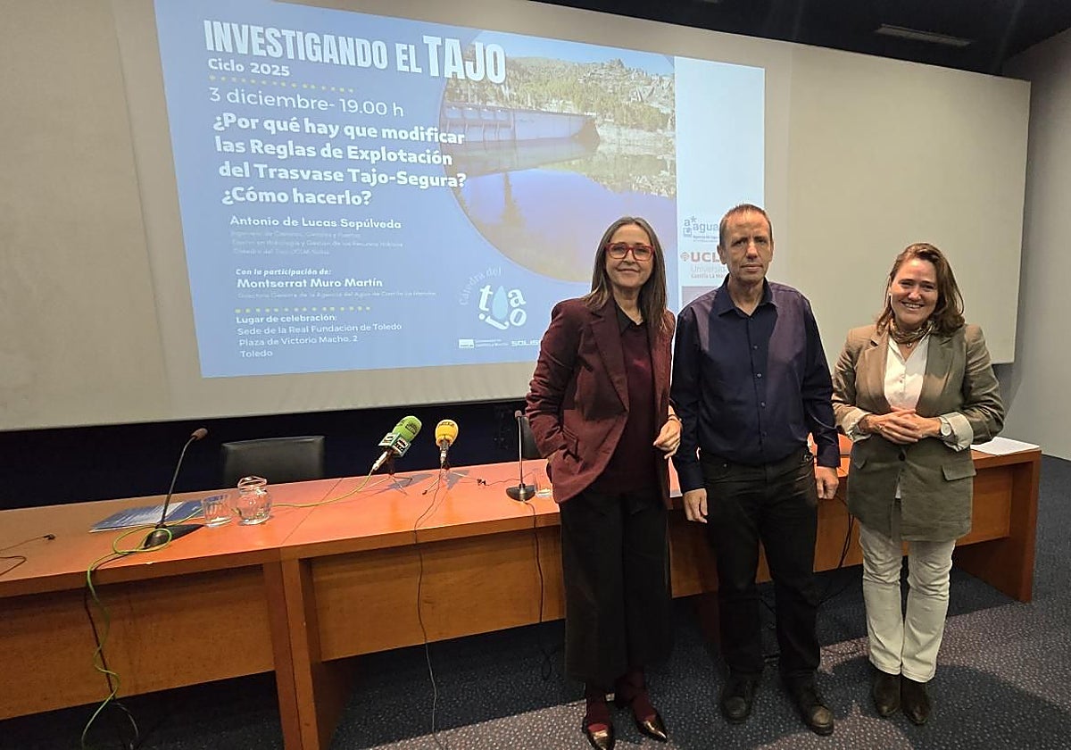 Conferencia sobre las reglas de explotación del Trasvase Tajo-Segura