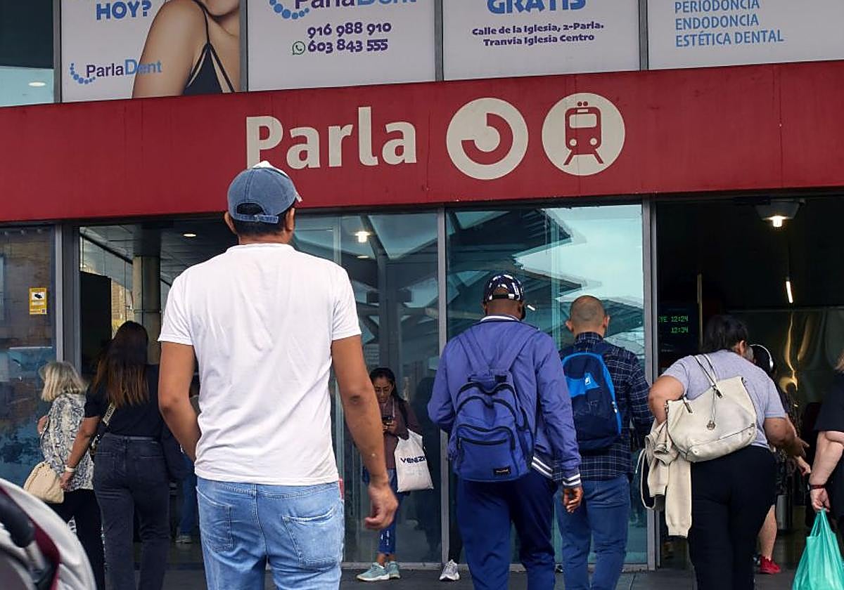 Imagen de archivo de la estación de Parla