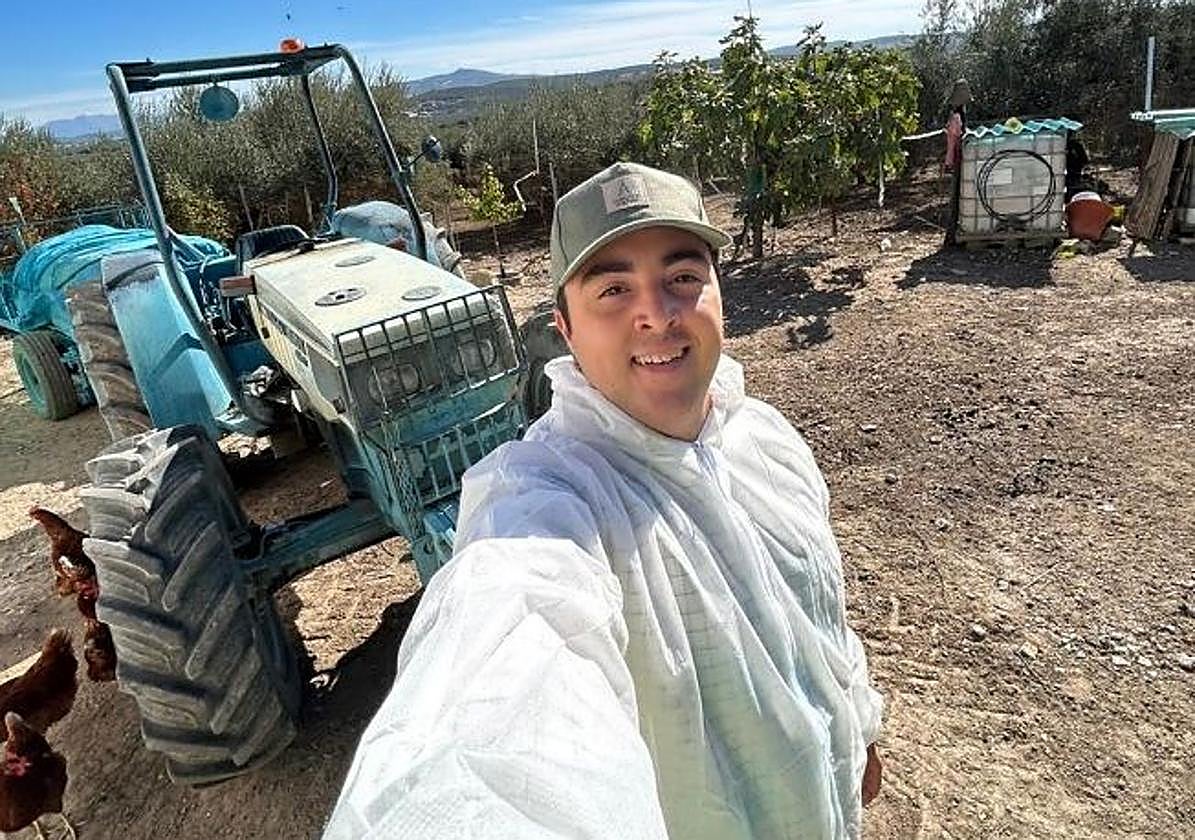El 'agroinfluencer' Francisco Hinojosa