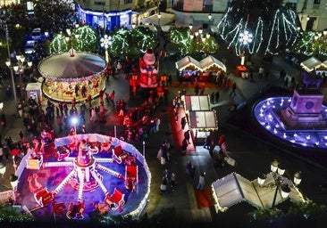 Encendido del alumbrado de Navidad en las Tendillas este martes
