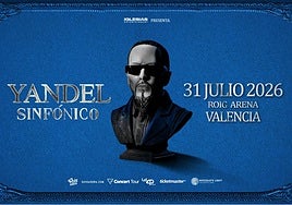 Yandel en Valencia: la estrella del reguetón lleva su espectáculo 'Sinfónico' el 31 de julio al Roig Arena
