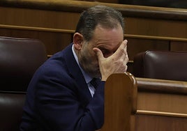 José Luis Ábalos, el pasado jueves a su llegada al Tribunal Supremo