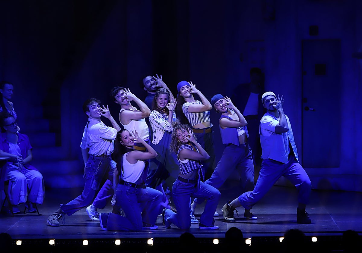 Un momento de la puesta en escena del musical que recupera las canciones de ABBA