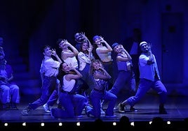 Un momento de la puesta en escena del musical que recupera las canciones de ABBA