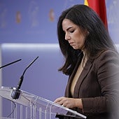 La portavoz de Vox en el Congreso, Pepa Millán