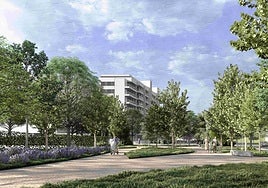 La plaza mayor de Villaverde se amplía al conectarse con más zonas verdes y 30 pisos de uso residencial