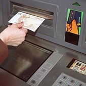 Un cajero automático