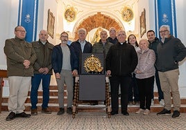 La presea de coronación de la Virgen de Luna aguarda ya en el santuario para el gran día