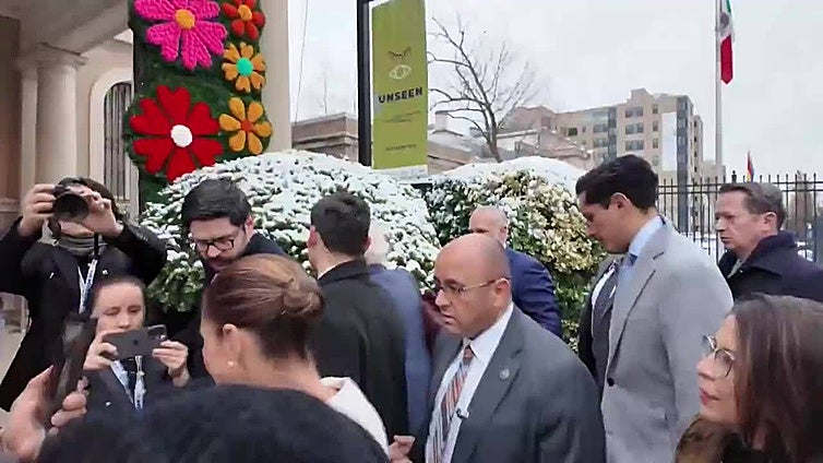 Sheinbaum dice que la reunión con Trump fue "muy bien" y trabajarán en temas comerciales