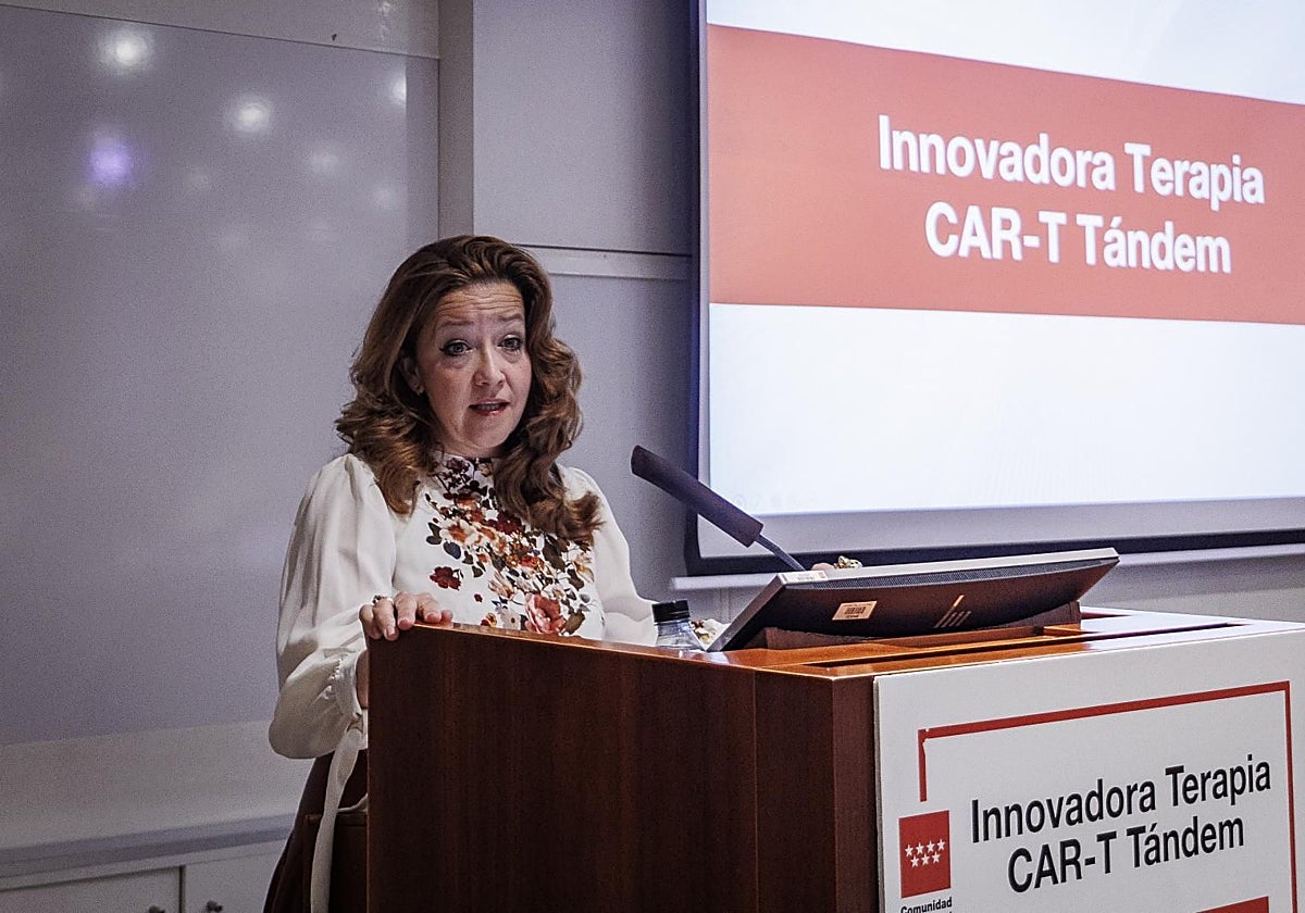 La consejera de Sanidad de Madrid, Fátima Matute